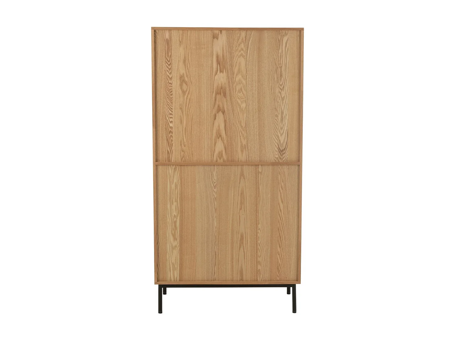 Bibliothèque Cannage "Kory" 174cm Naturel