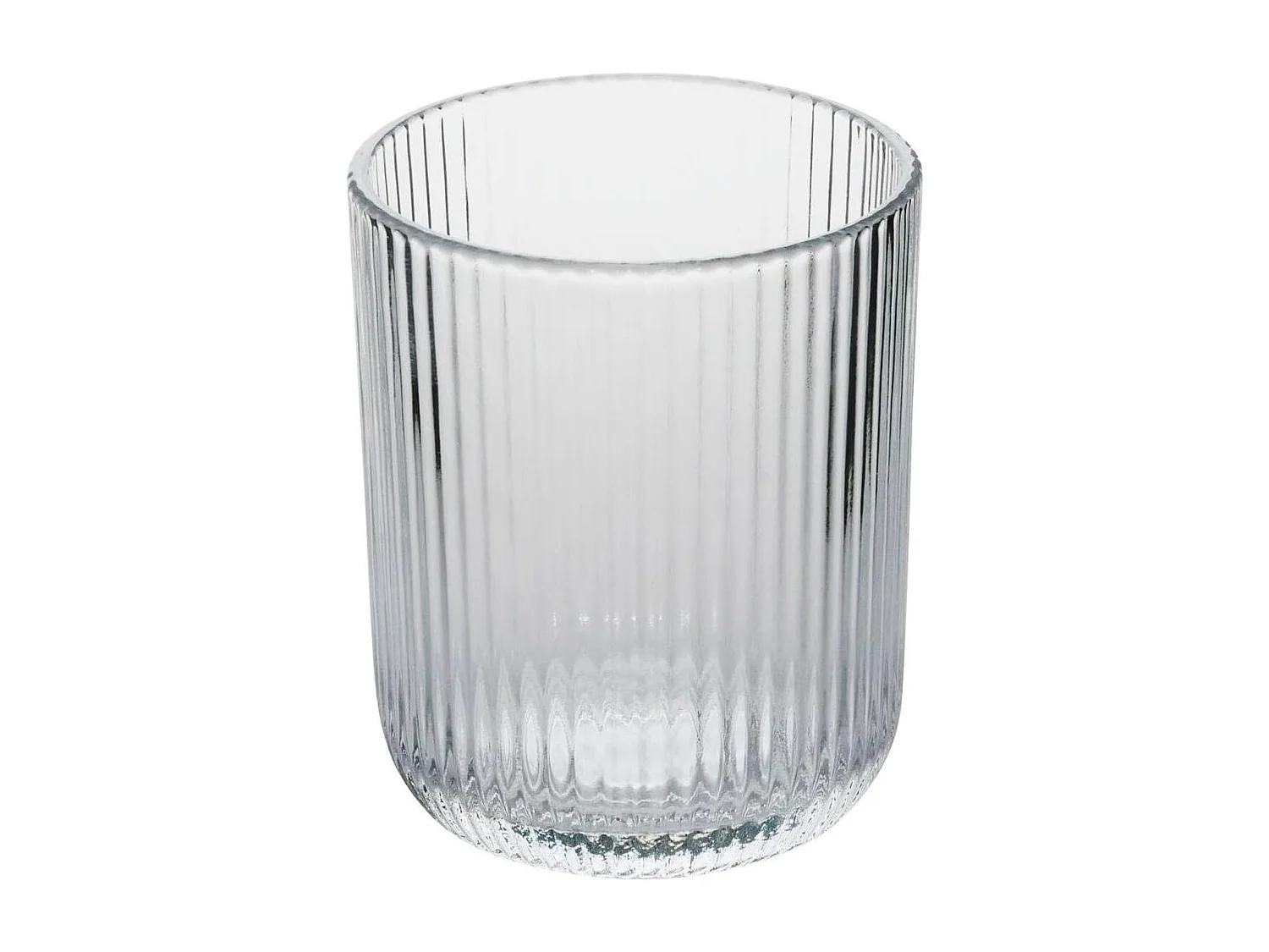 Lot de 6 Gobelets Bas Strie "Ema" 25cl Transparent