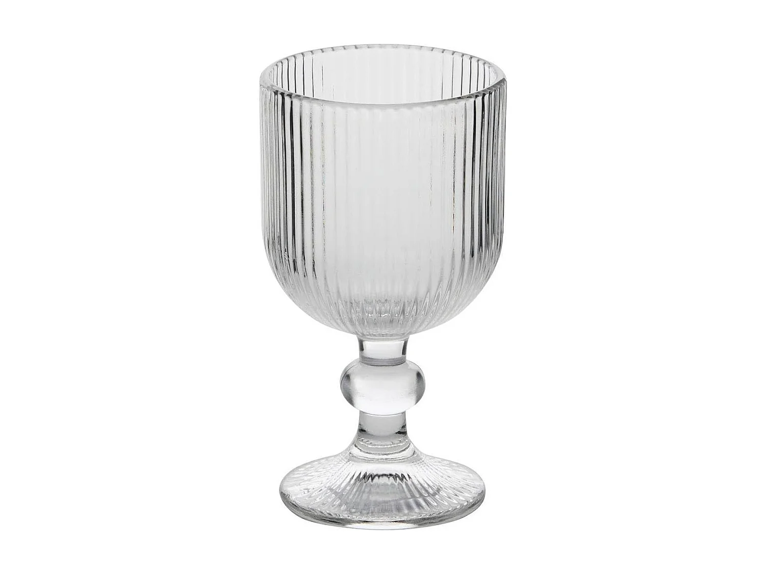 Lot de 6 Verres à Vin Strie "Ema" 25cl Transparent