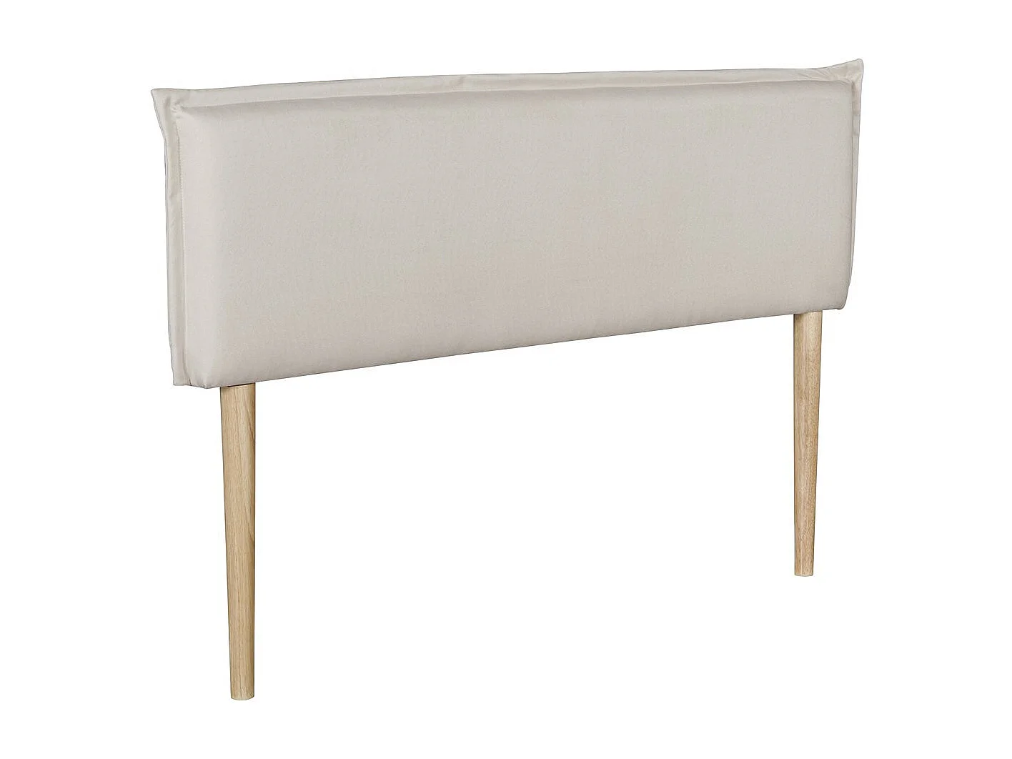 Tête de lit "Jessica" en lin - 160 cm - Beige