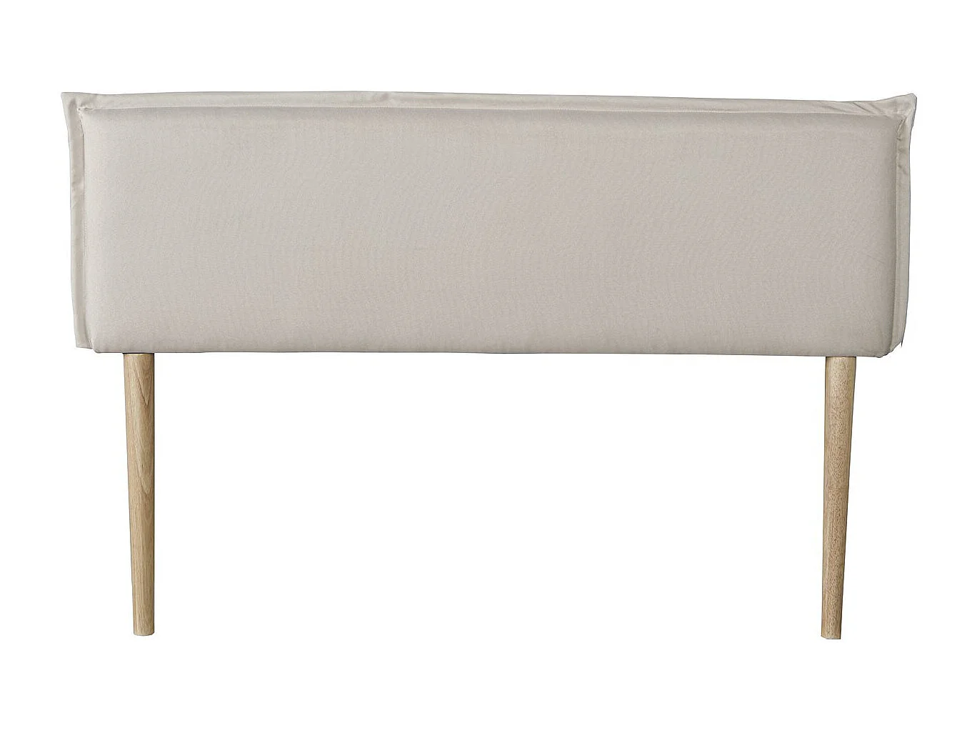 Tête de lit "Jessica" en lin - Beige - 140 cm