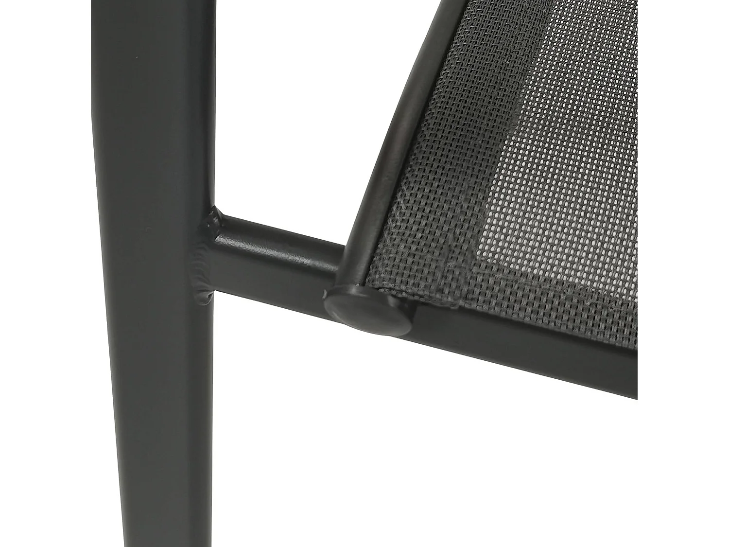 Table de jardin extensible aluminium + 10 assises anthracite - Elora/Amara