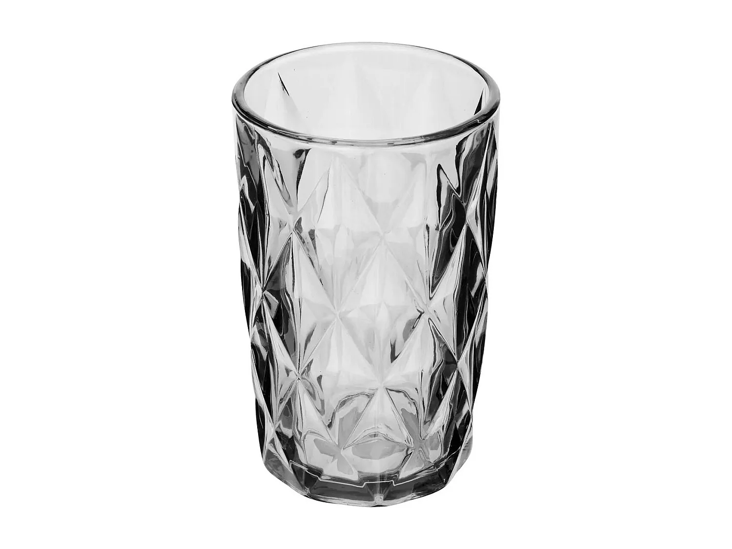 Lot de 6 Gobelets Hauts "Lea" 40cl Gris