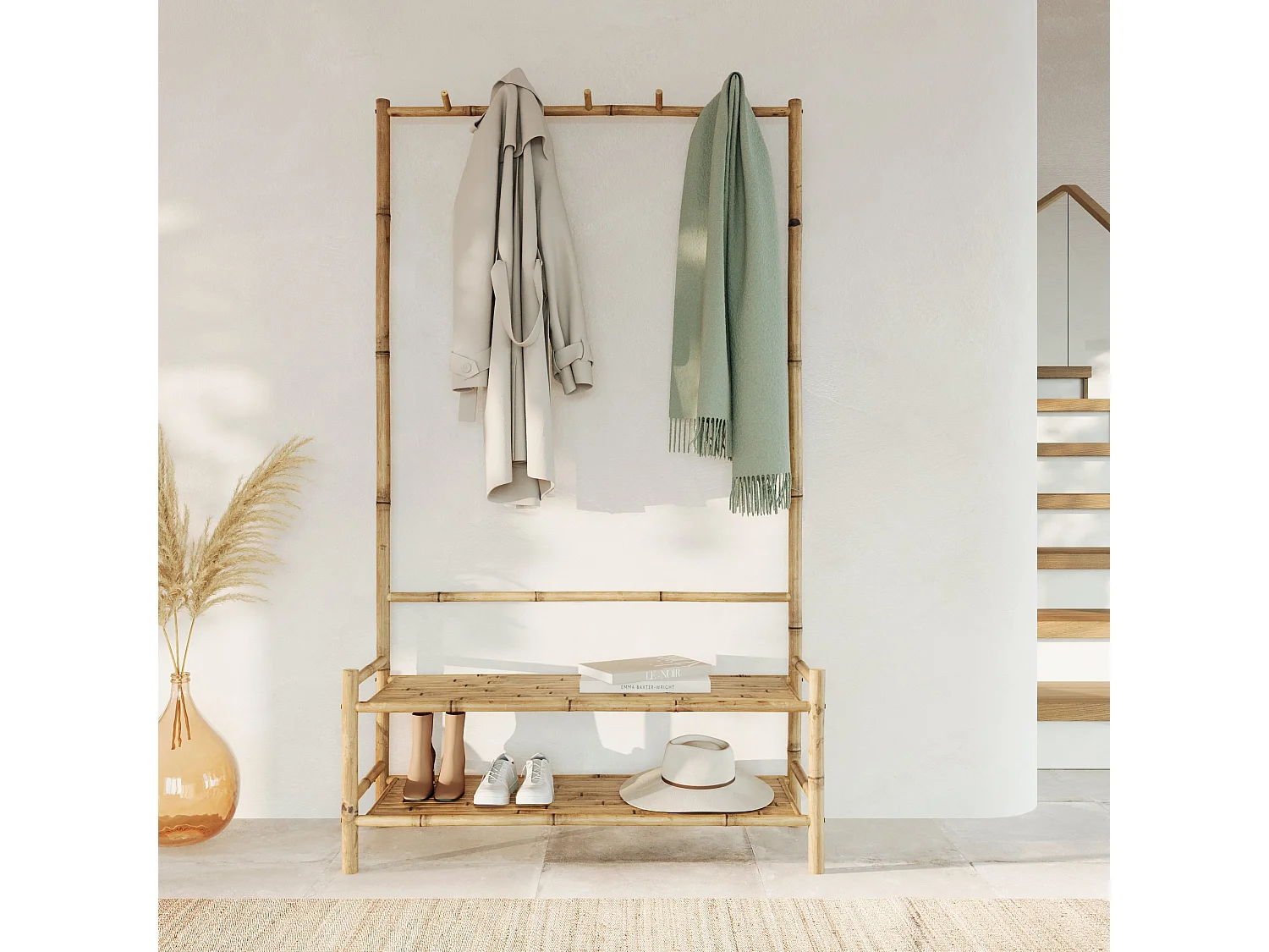 Porte-vêtements en bambou - Bami