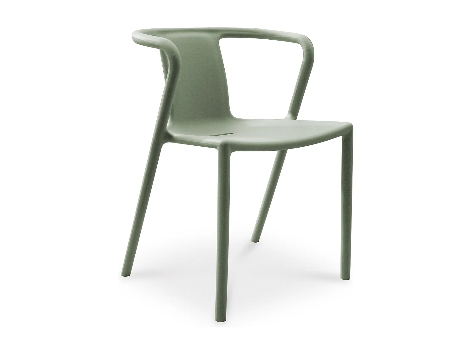 Fauteuil de jardin empilable en Polypropylène - DIEGO