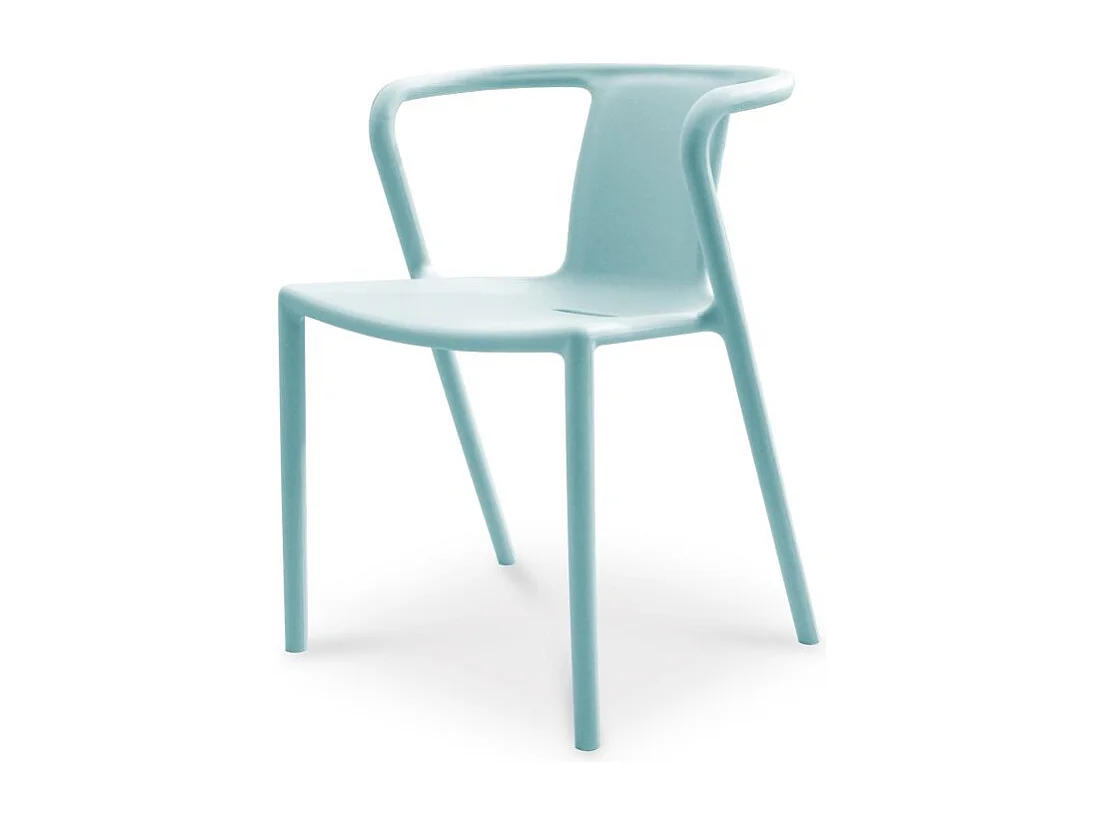 Fauteuil de Jardin Empilable "Diego" 72cm Bleu Azur