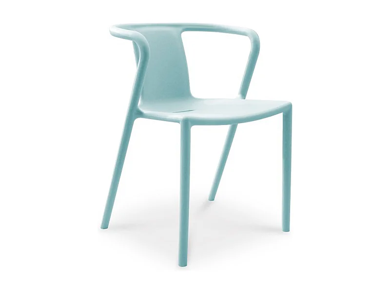 Fauteuil de Jardin Empilable "Diego" 72cm Bleu Azur