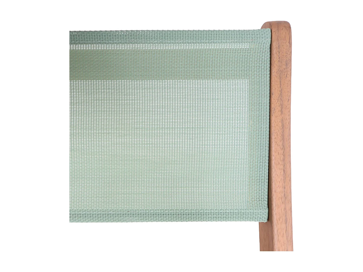 Table de jardin bistrot enfant bois d'acacia + 2 assises vert de gris - Elise