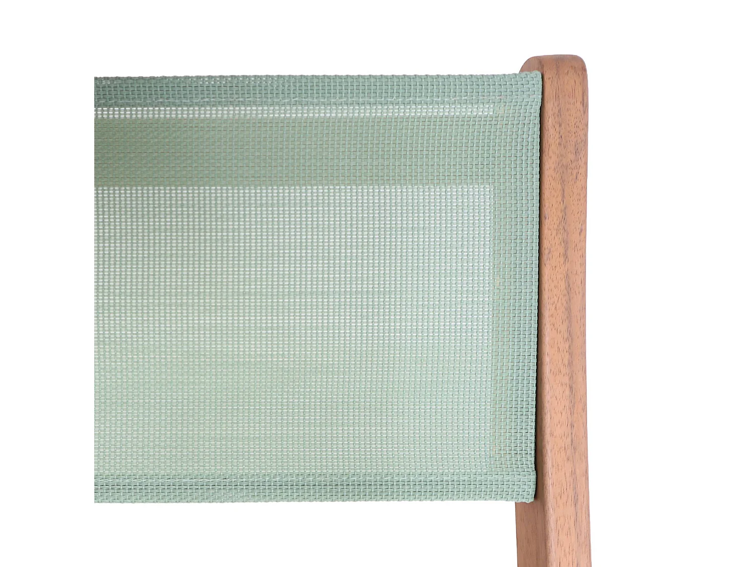 Table de jardin bistrot enfant bois d'acacia + 2 assises vert de gris - Elise