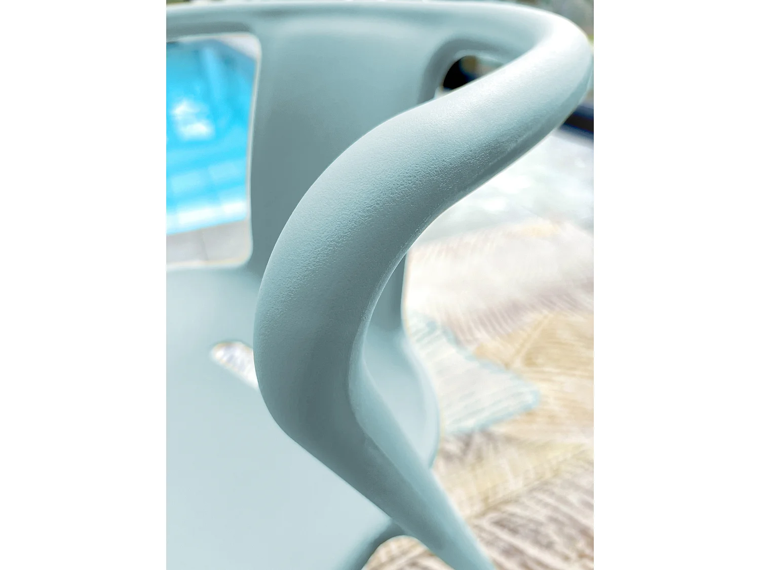 Lote de 2 sillones de jardín de polipropileno