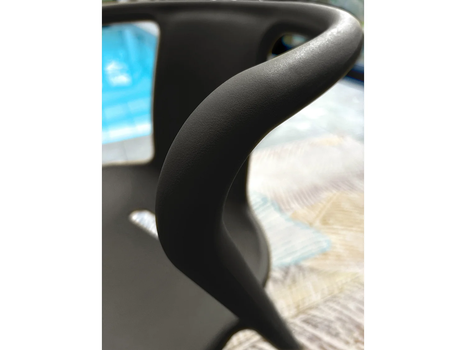 Fauteuil de jardin empilable en Polypropylène - DIEGO