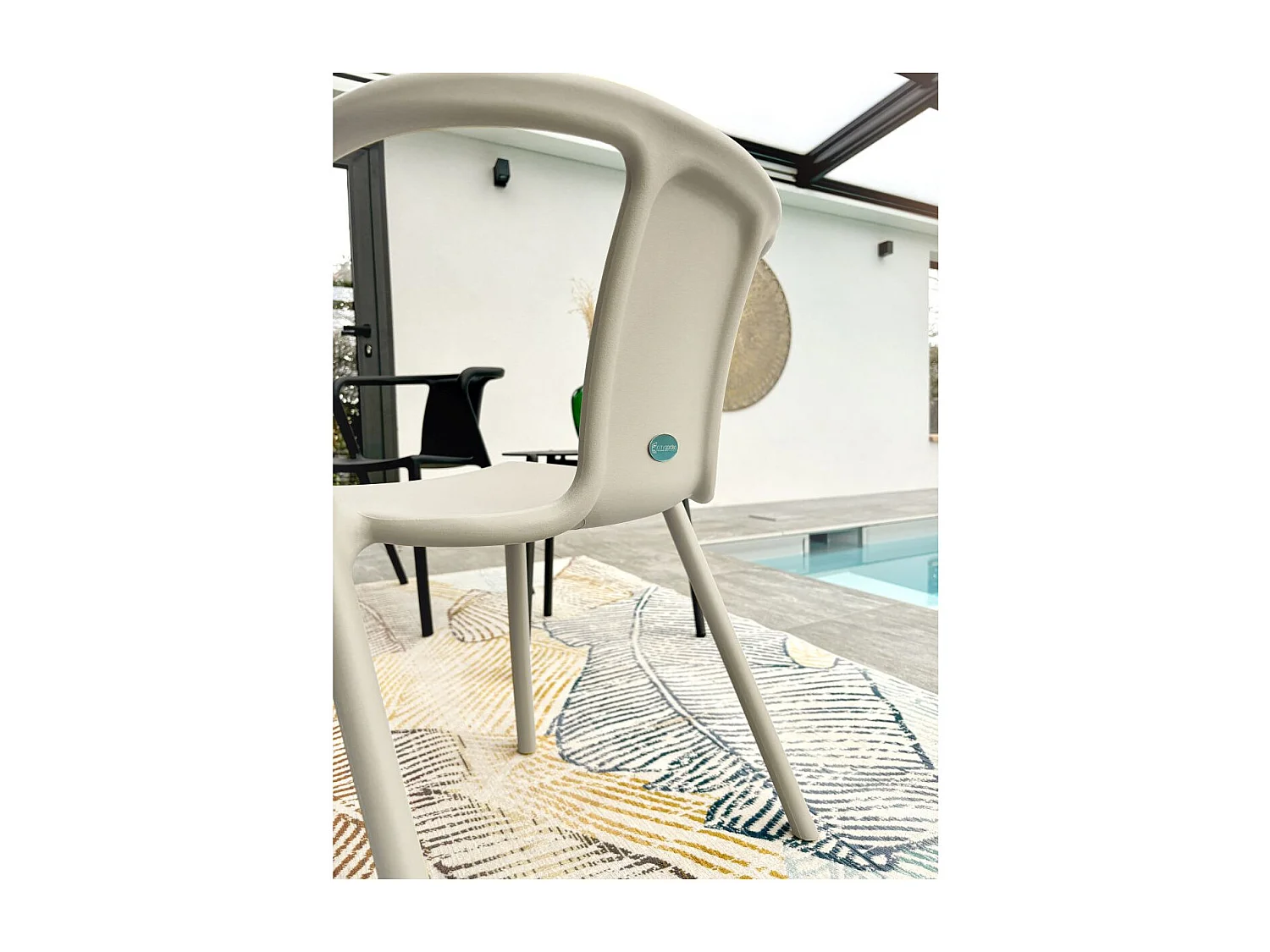 Fauteuil de Jardin Empilable "Diego" 72cm Sable