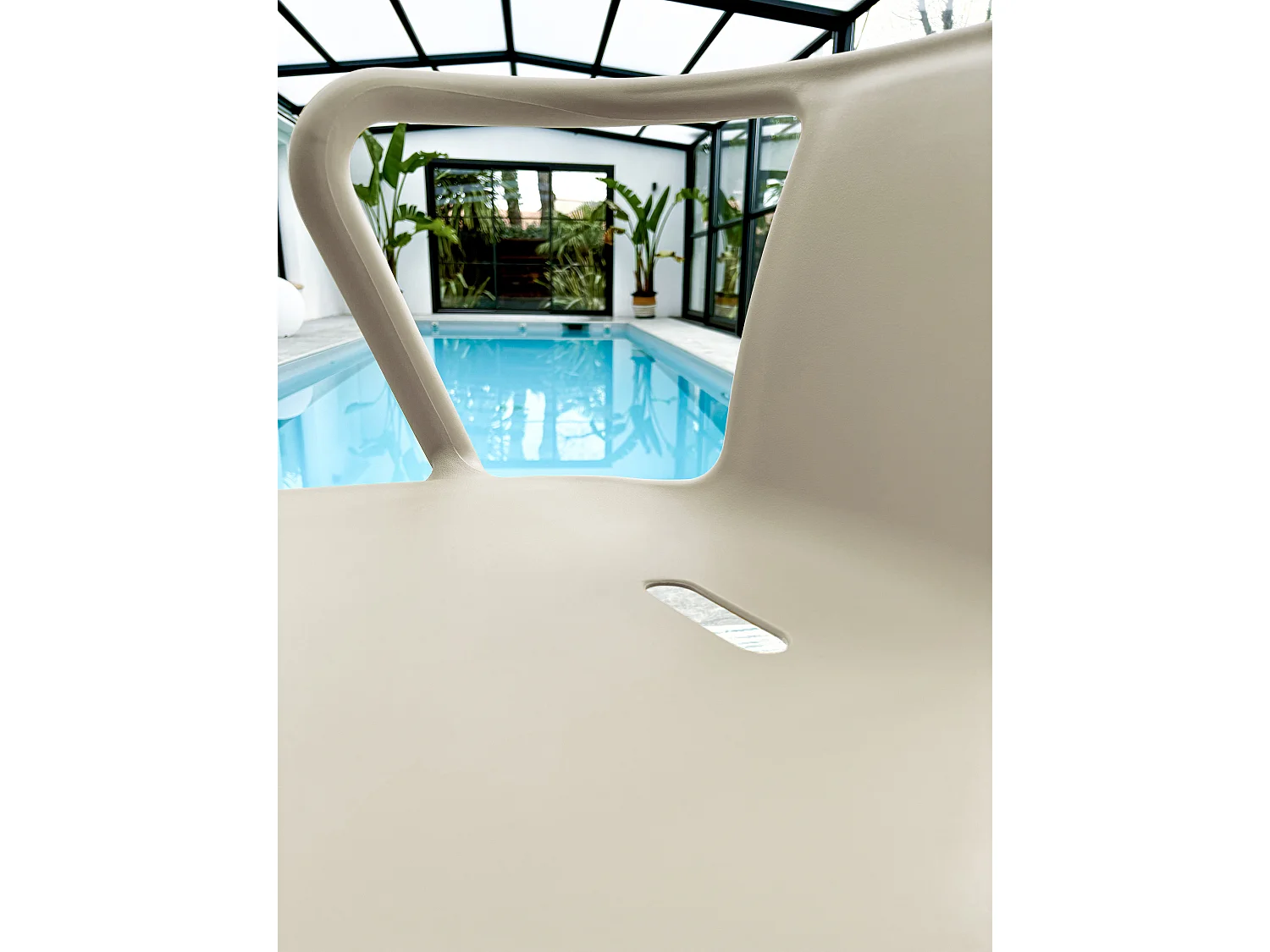 Fauteuil de Jardin Empilable "Diego" 72cm Sable