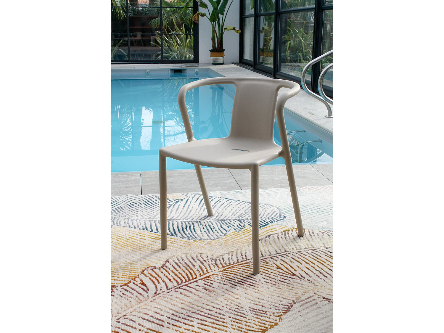 Fauteuil de Jardin Empilable "Diego" 72cm Sable