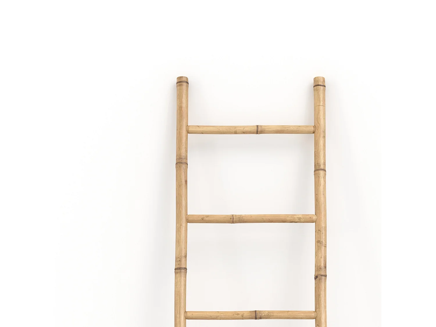 Porta-asciugamani a scala in bambù - Bami