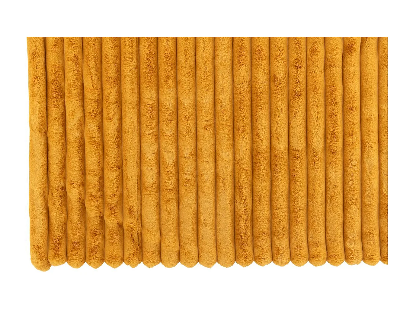 Plaid Design Uni "Corduroy" 130x180cm Ocre Clair