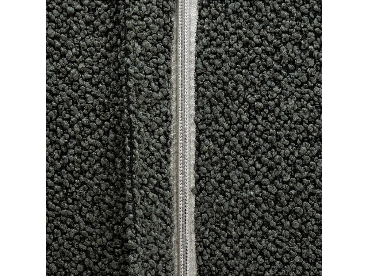 Canapé 3 Places Bouclette "Ostuni" 232cm Vert Cèdre