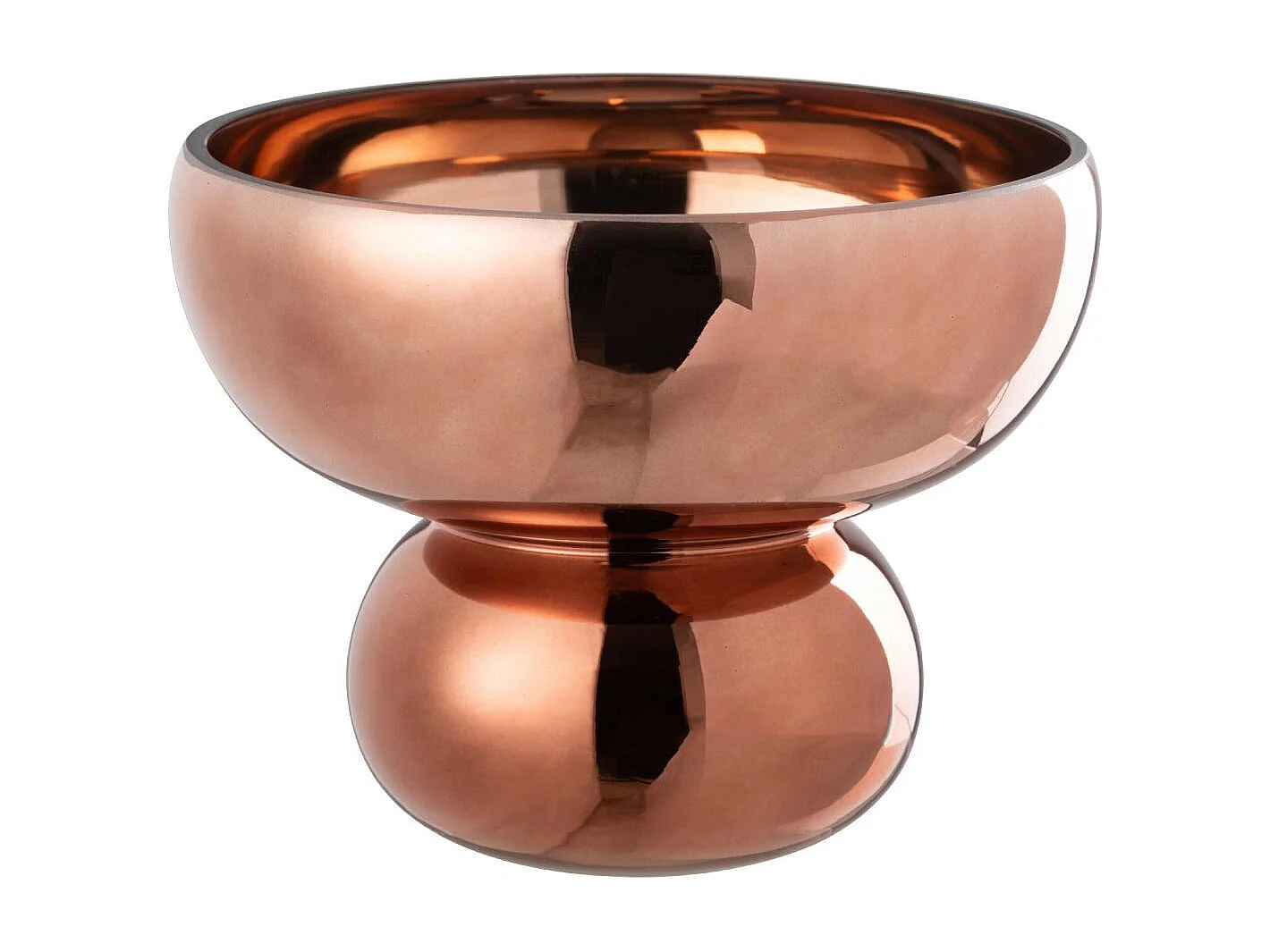 Photophore Design Bol "Cléa" 23cm Brun