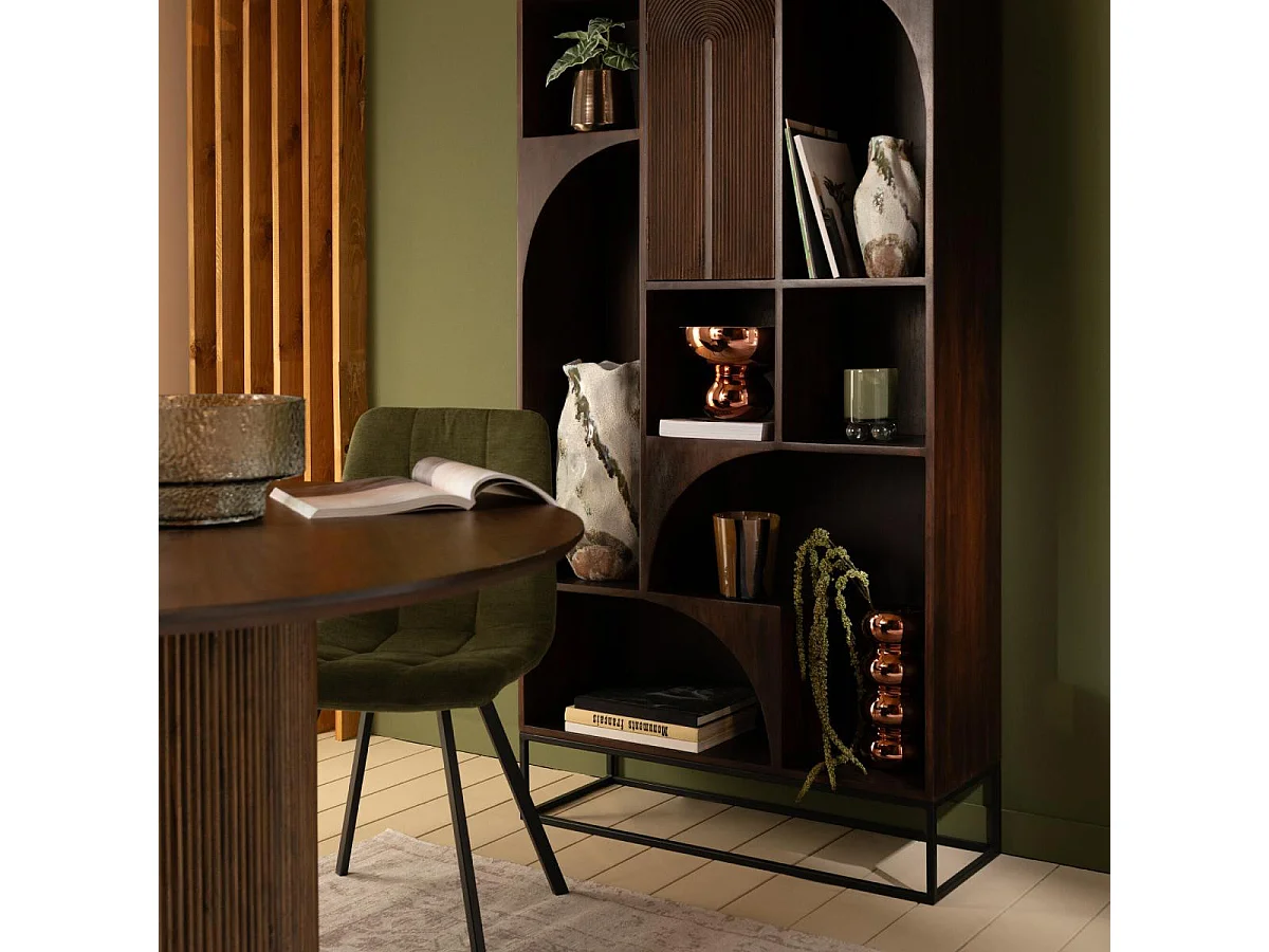 Photophore Design Bol "Cléa" 23cm Brun