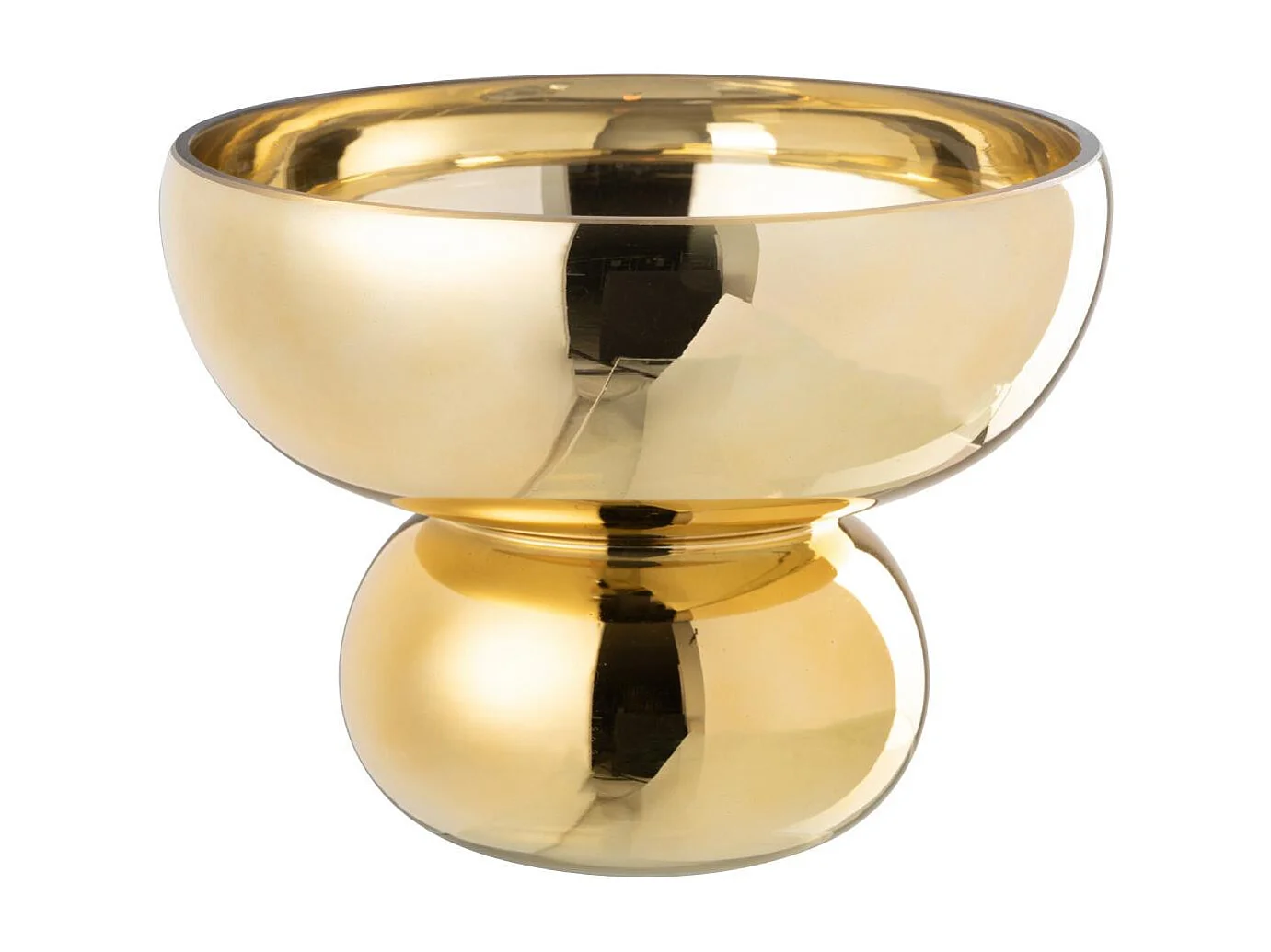 Photophore Design Bol "Cléa" 23cm Doré