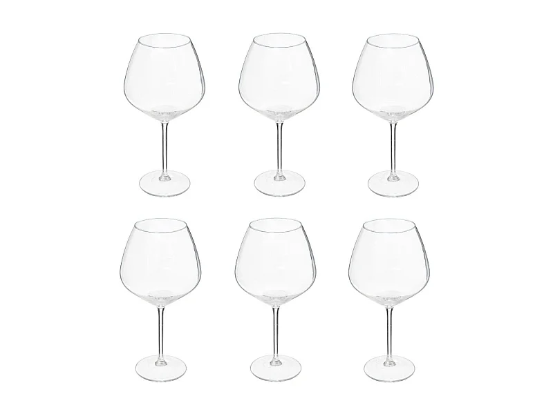 Lot de 6 Verres à Gin "Nora" 65cl Transparent