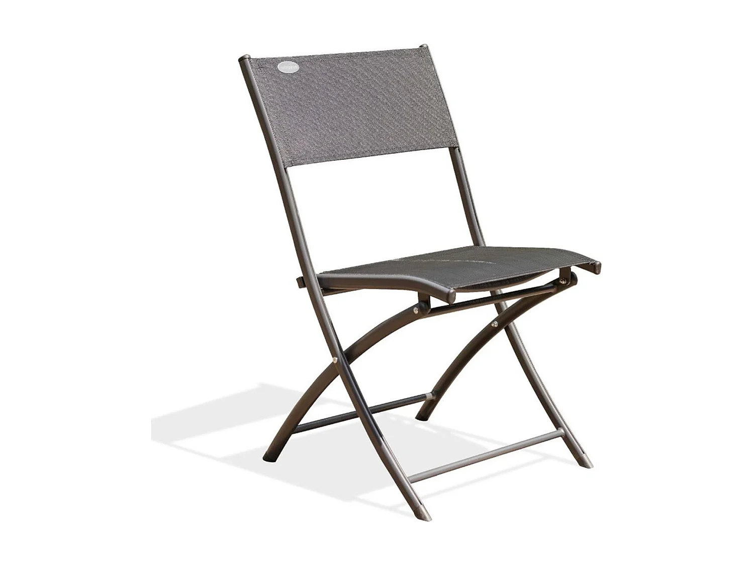 Chaise de Jardin Pliante "Boston" 82cm Gris Anthracite