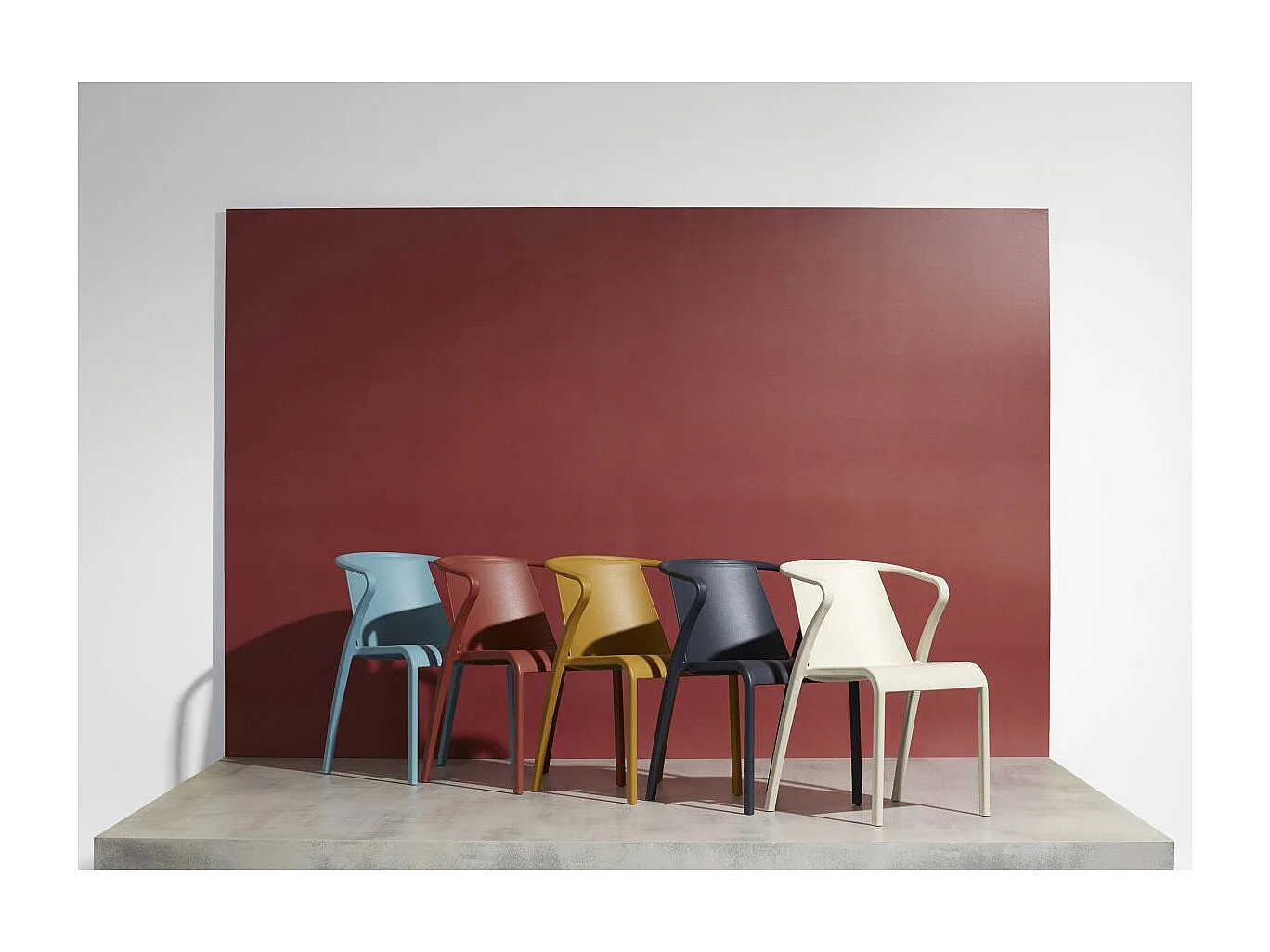 Fauteuil de Jardin Empilable "Fado" 76cm Taupe