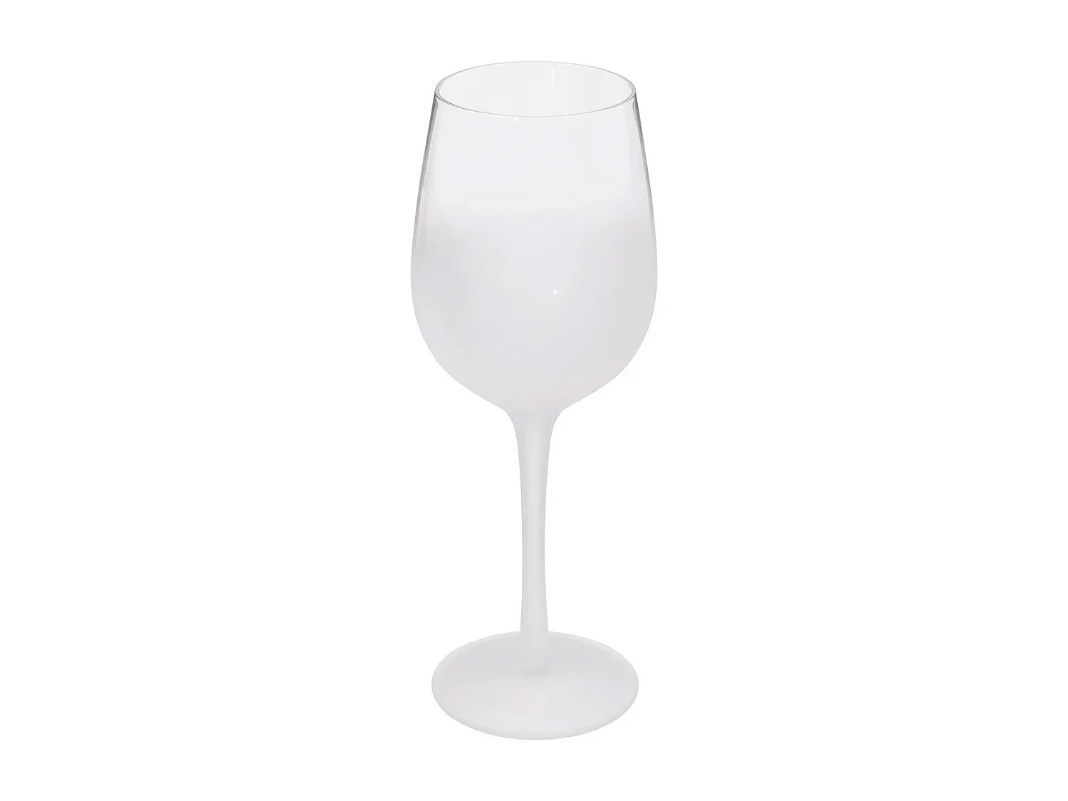 Lot de 6 Verres à Vin "Givrés" 38cl Transparent