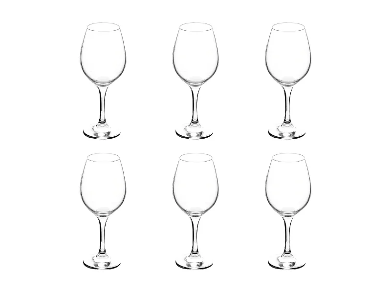 Lot de 6 Verres à Vin "Sofia" 46cl Transparent
