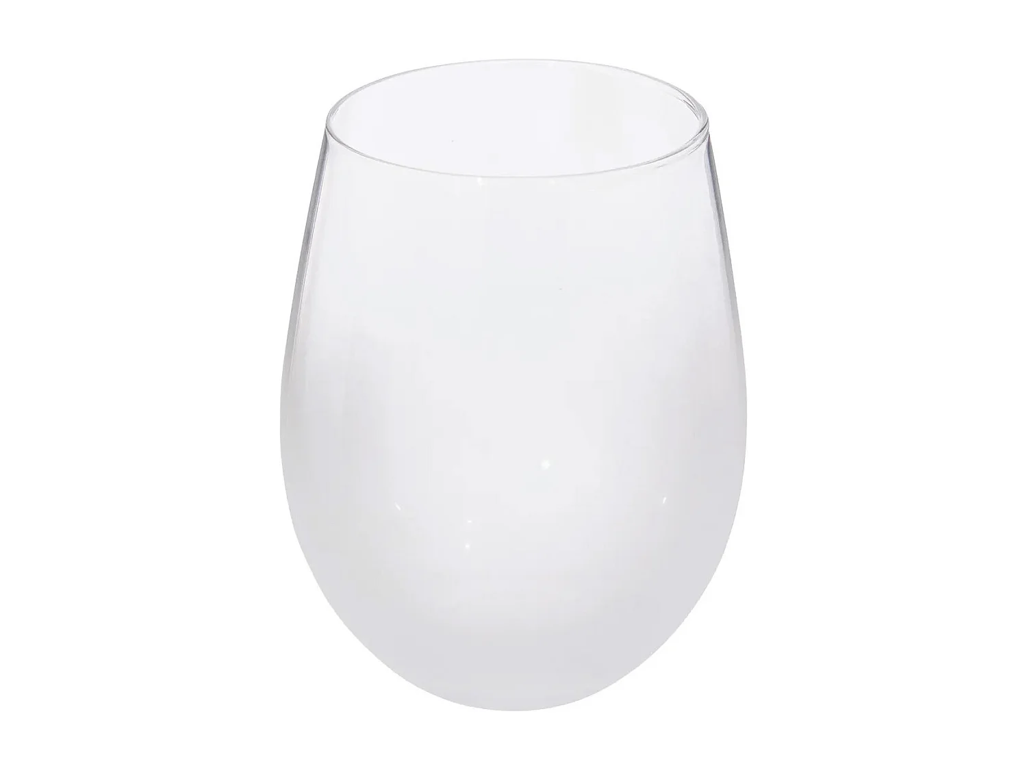 Lot de 6 Gobelets Bas "Givrés" 54cl Transparent