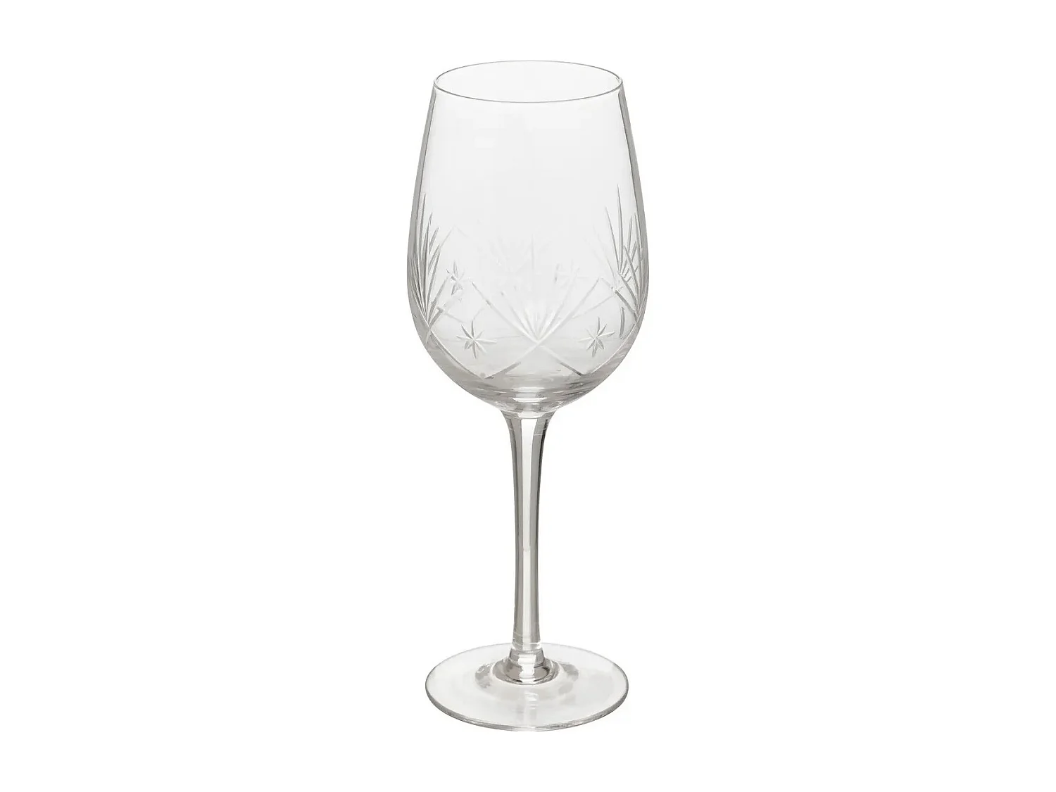 Lot de 6 Verres à Vin Design "Victoria" 38cl Transparent