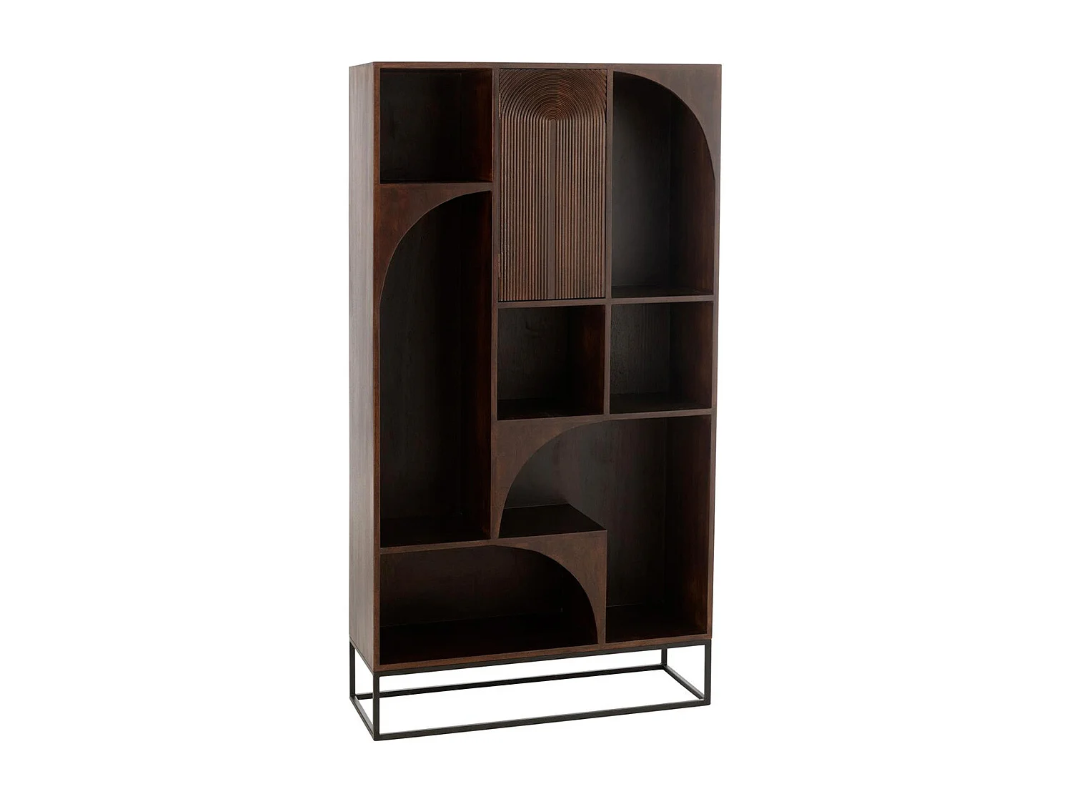 Étagère Design en Bois "Mode" 168cm Marron