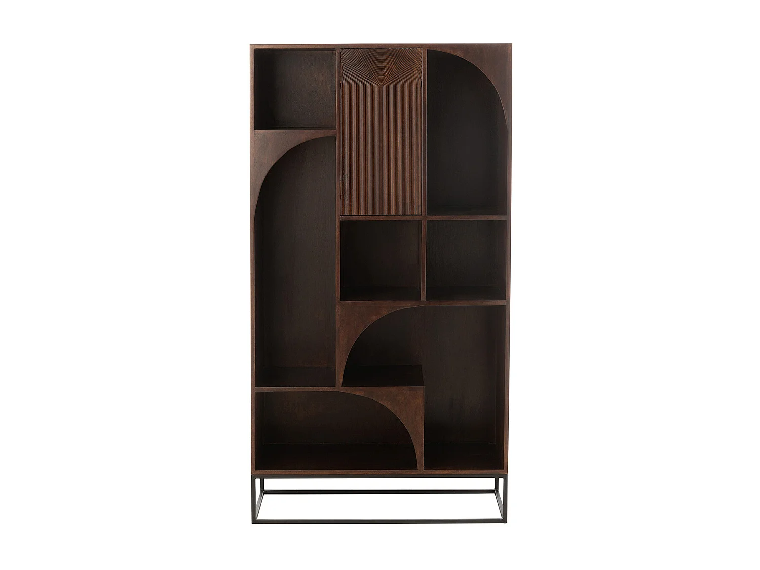 Étagère Design en Bois "Mode" 168cm Marron