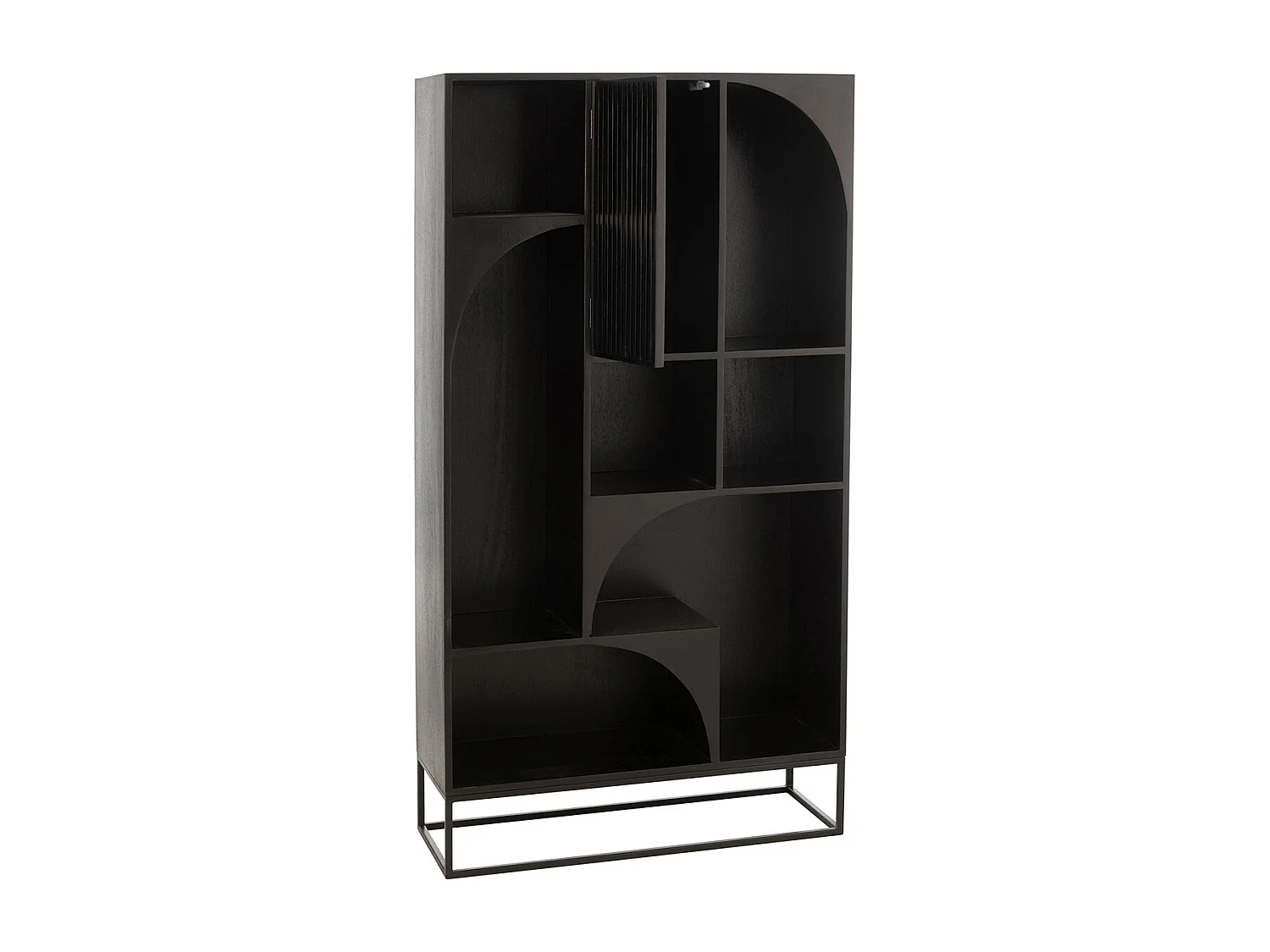 Étagère Design en Bois "Mode" 168cm Noir
