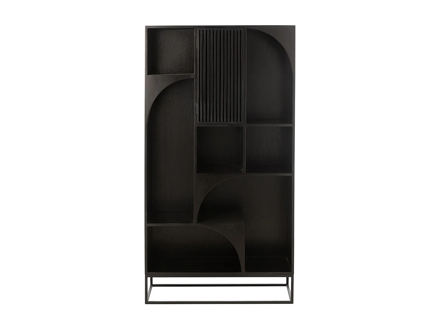 Étagère Design en Bois "Mode" 168cm Noir