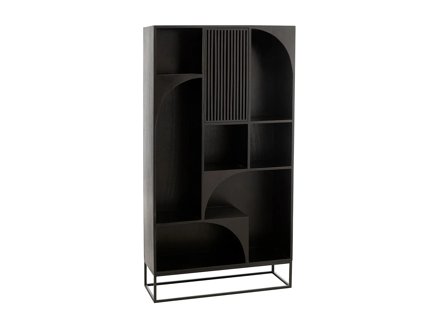 Étagère Design en Bois "Mode" 168cm Noir