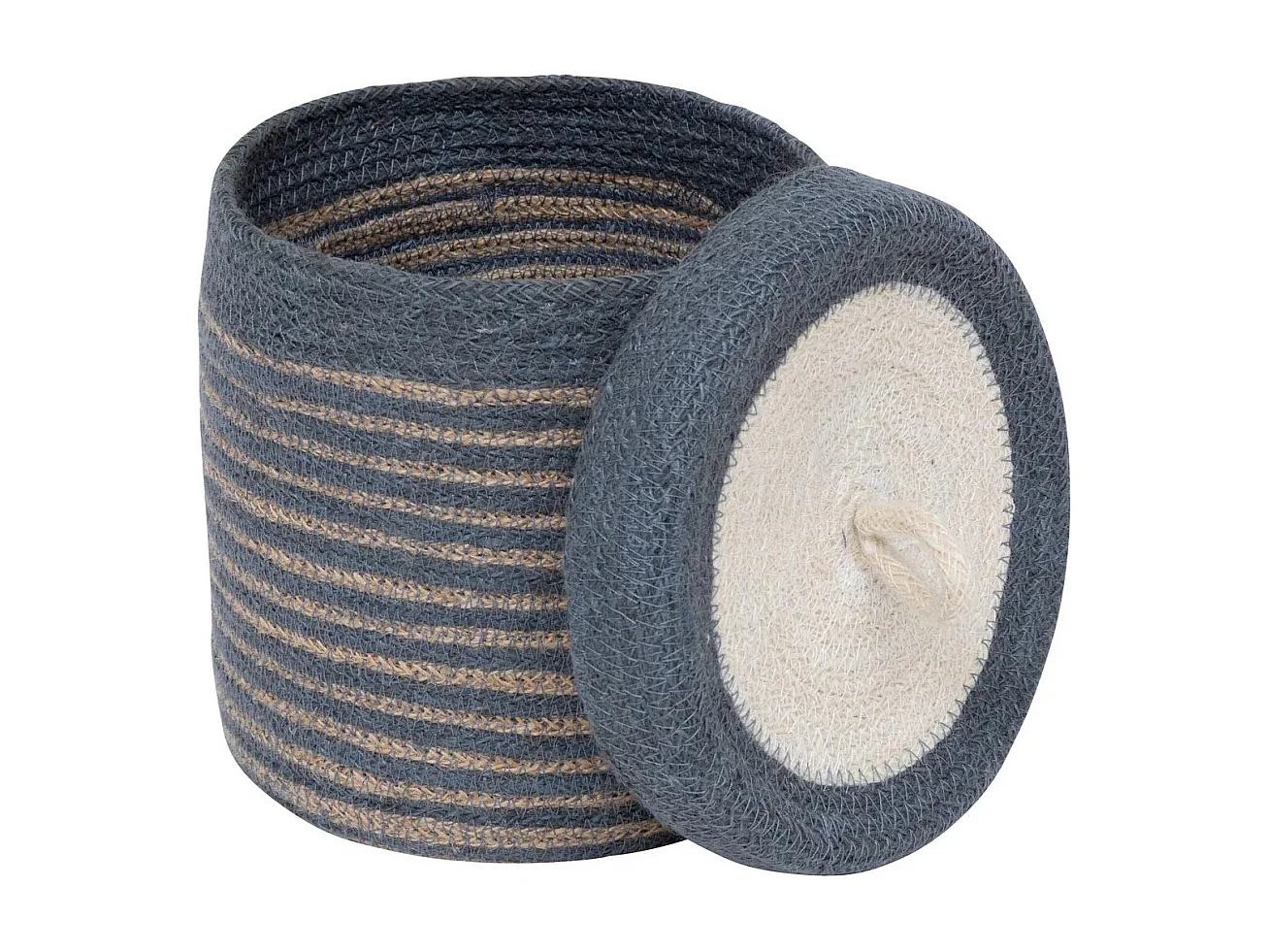 Lot de 3 Paniers en Jute "Océane" 27cm Multicolore