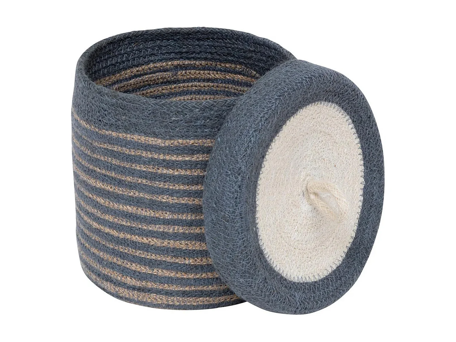 Lot de 3 Paniers en Jute "Océane" 27cm Multicolore