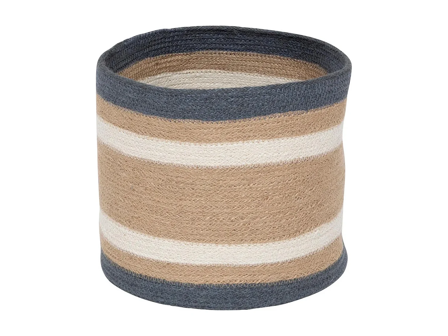 Lot de 3 Paniers en Jute "Océane" 27cm Multicolore