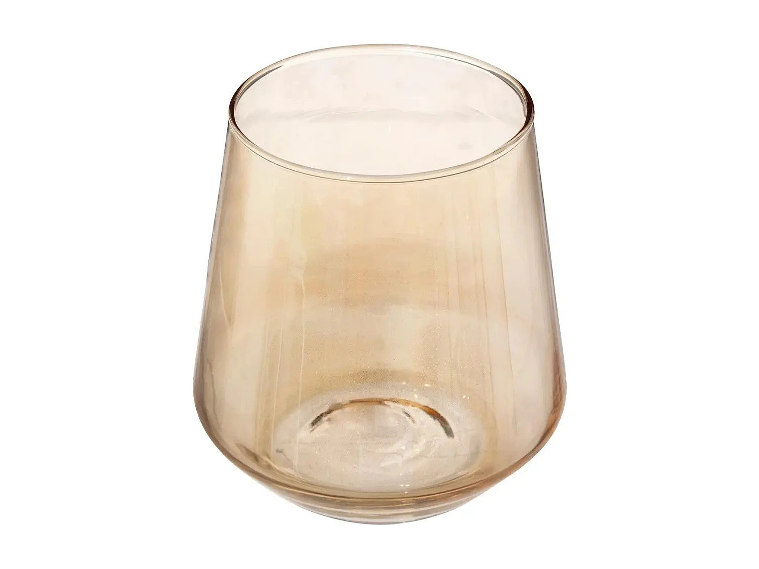 Lot de 6 Verres à Eau "Olga" 45cl Ambre