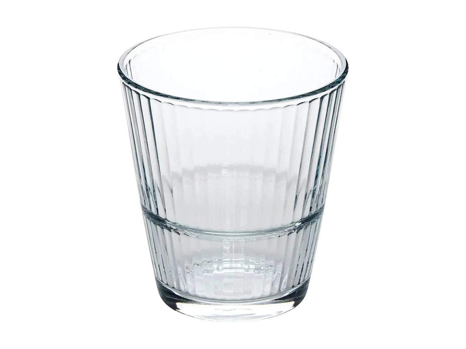 Lot de 6 Gobelets Bas en Verre "Lineau" 29cl Transparent