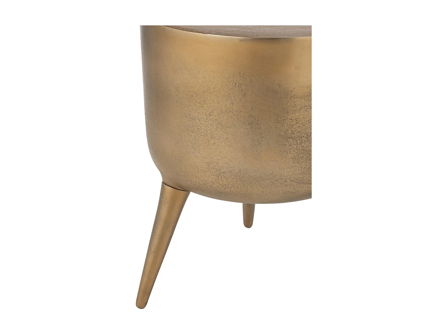 Tabouret Design "Fone" 41cm Or