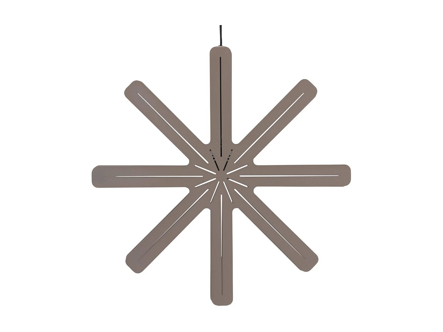 Lampe Suspension Déco "Safsen" 60cm Marron