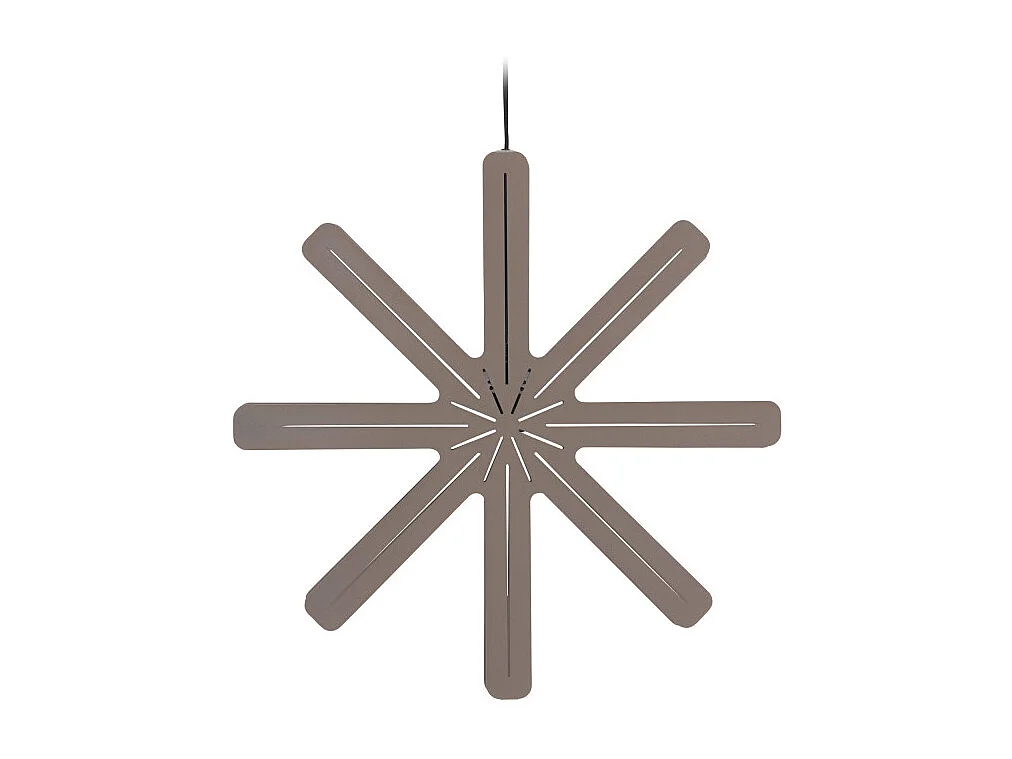 Lampe Suspension Déco "Safsen" 60cm Marron