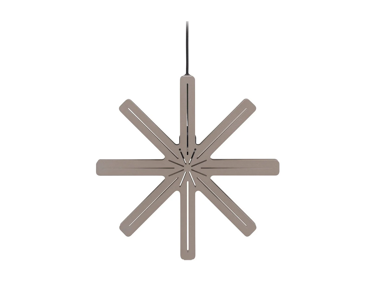 Lampe Suspension Déco "Safsen" 40cm Marron