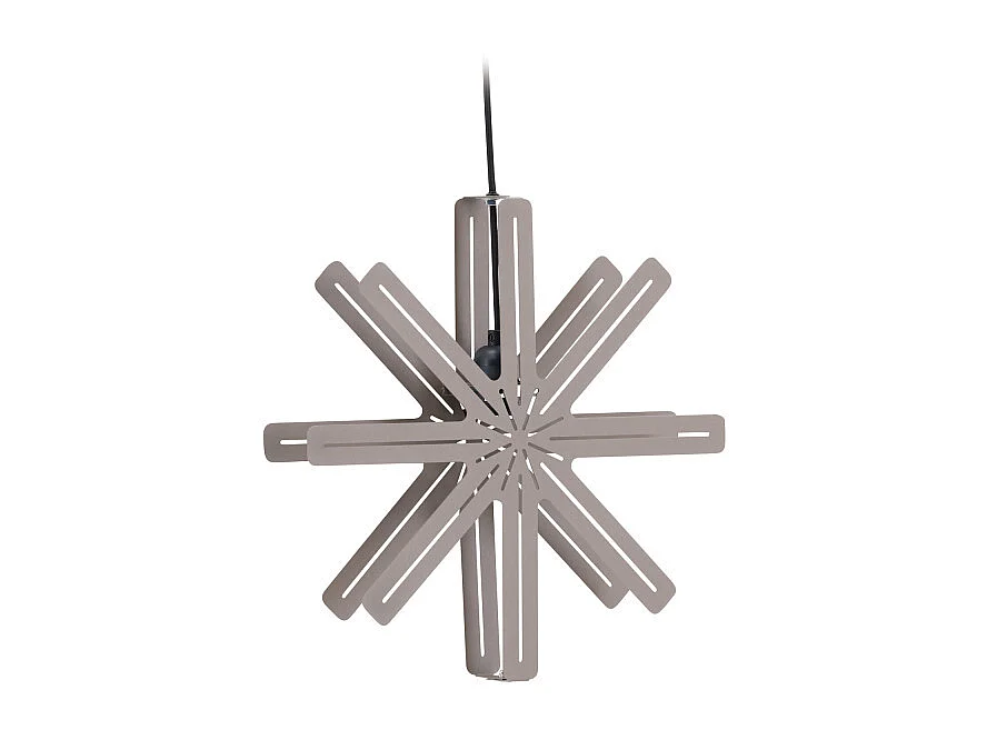 Lampe Suspension Déco "Safsen" 40cm Marron