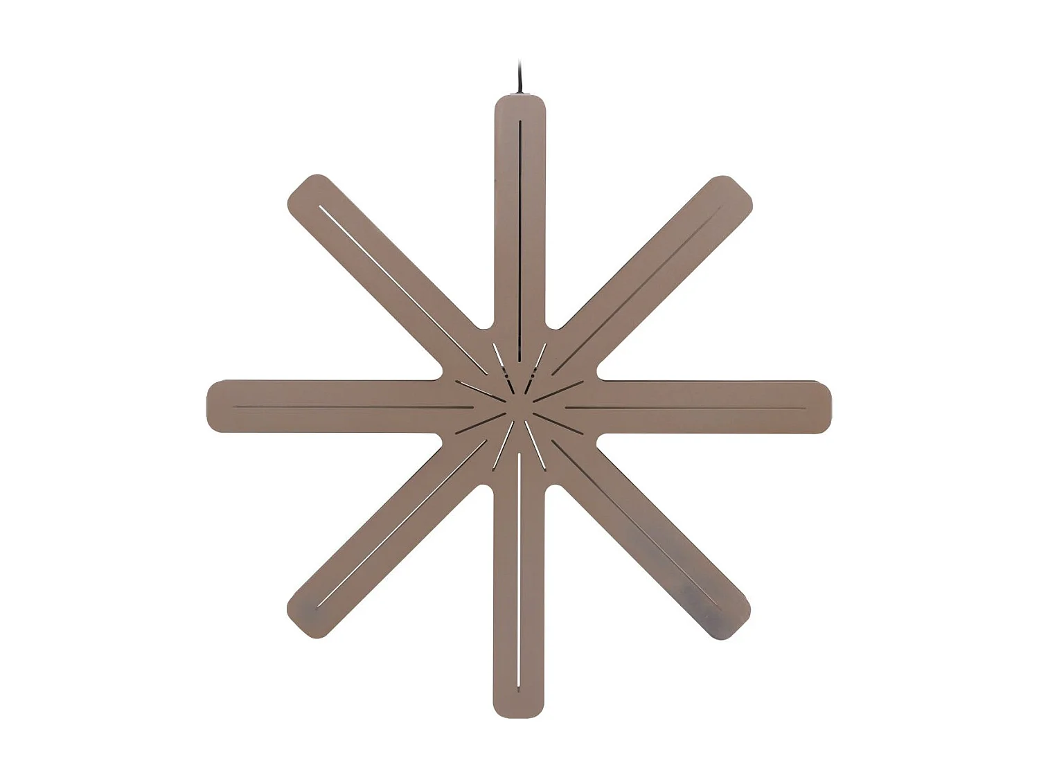 Lampe Suspension Déco "Safsen" 80cm Marron