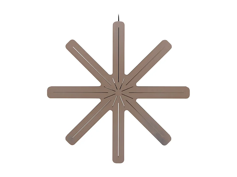 Lampe Suspension Déco "Safsen" 80cm Marron