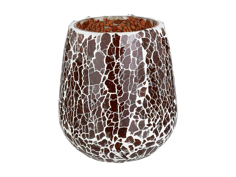 Photophore en Verre "Ali" 12cm Marron