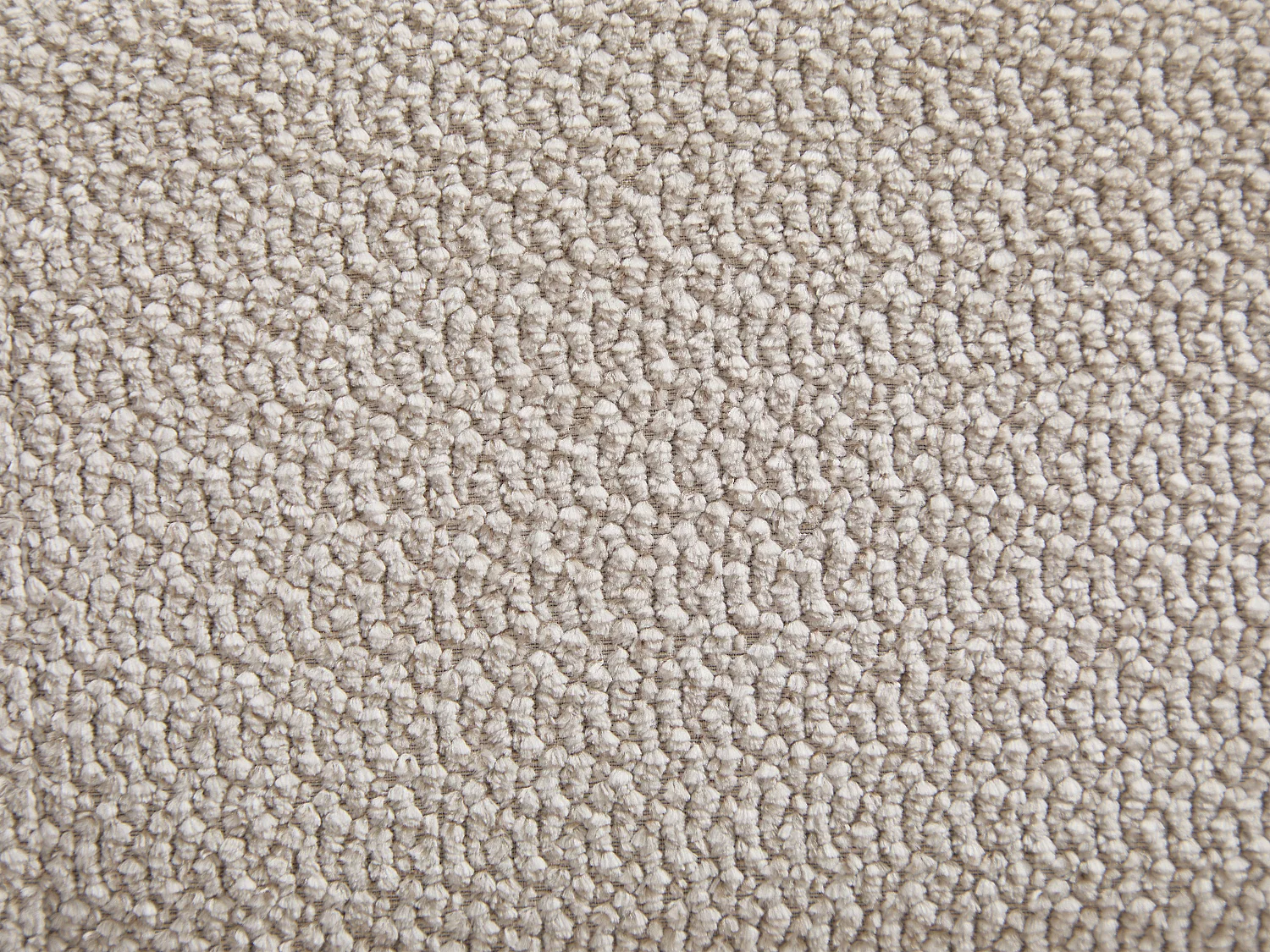 Canapés 3 places et 2 places en tissu texturé beige EMBAPO